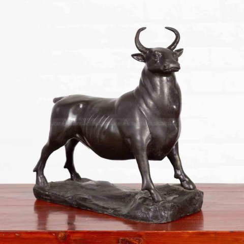 brass bull ornament