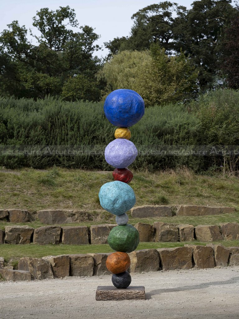 Annie Morris's "stack" sculpture