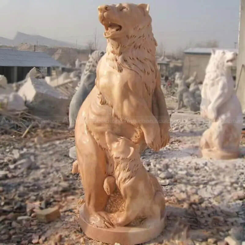 Bear Family Sculpture