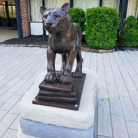 Bronze Cougar Sculpture