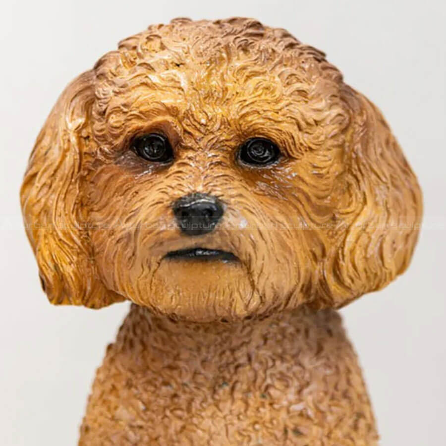 Goldendoodle Sculpture