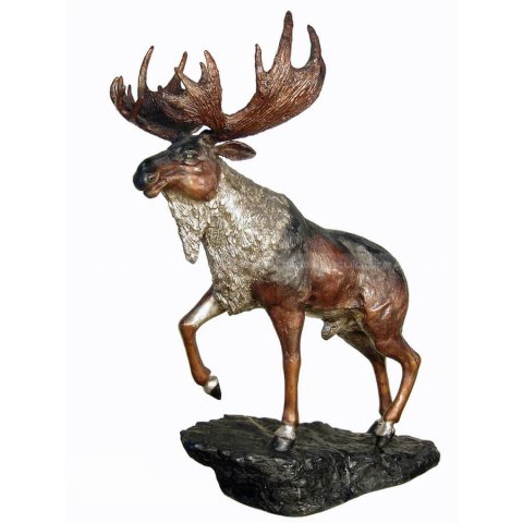 Moose Statue For Garden