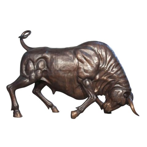 Statue Charging Bull