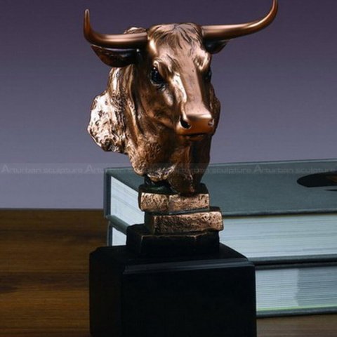 bull head statue