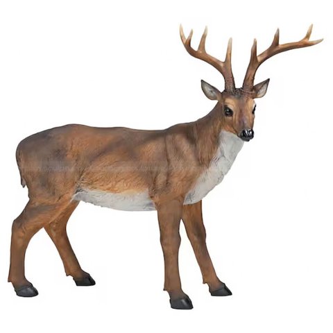 Big Rack Buck Deer Statue