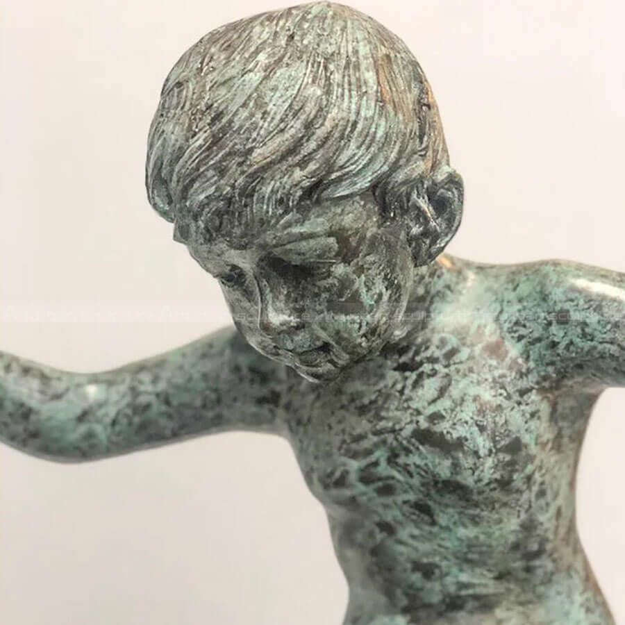 Bronze Boy Statue