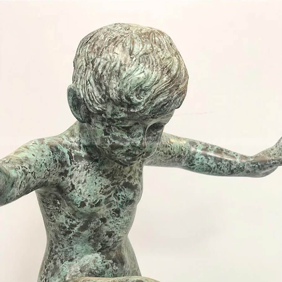 Bronze Boy Statue