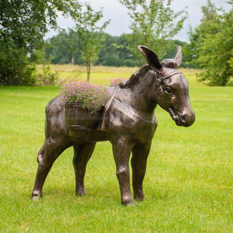 Bronze Donkey Statue