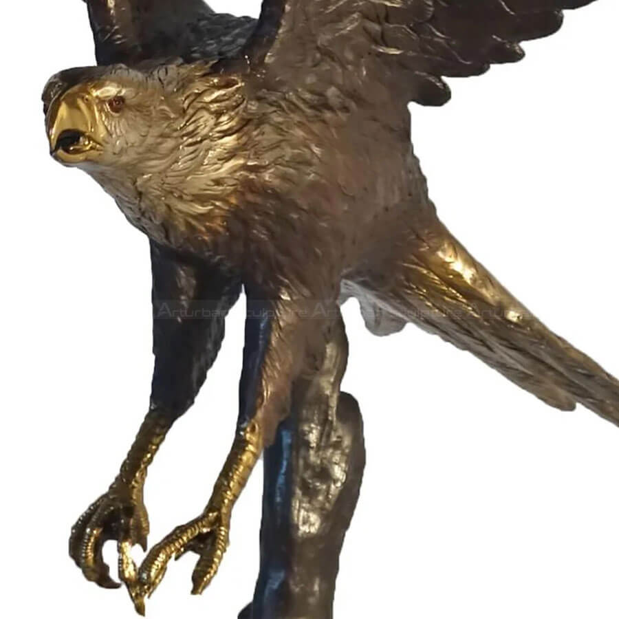 Bronze Eagle Sculptures For Sale