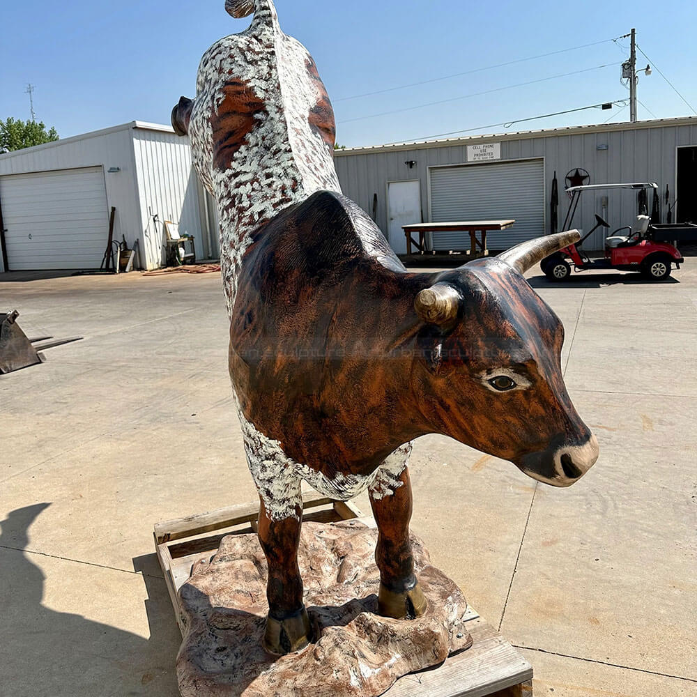 Bucking Bull Statue