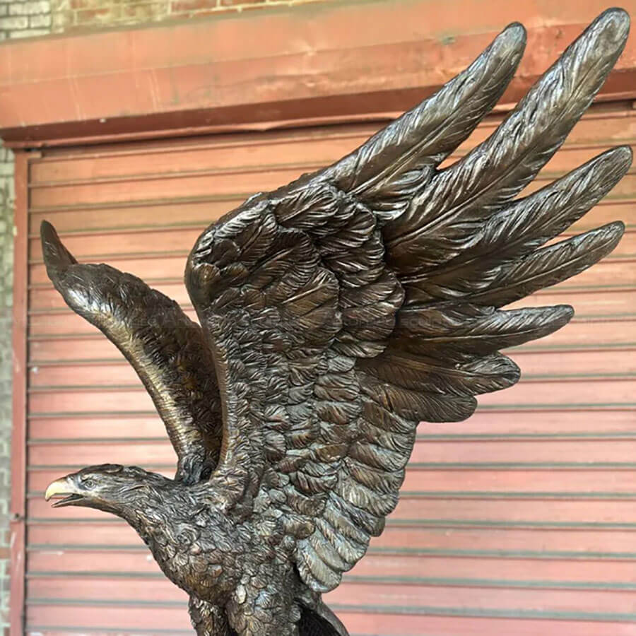 Golden Eagle Statue for Sale