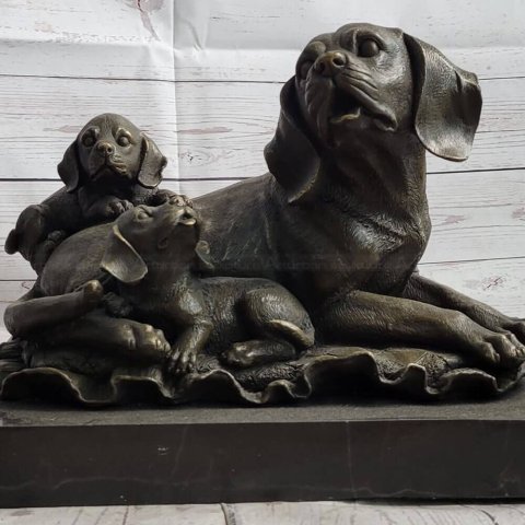 Labrador Dog Sculptures