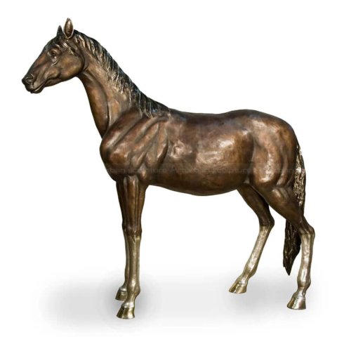 Outdoor Bronze Horse Statue