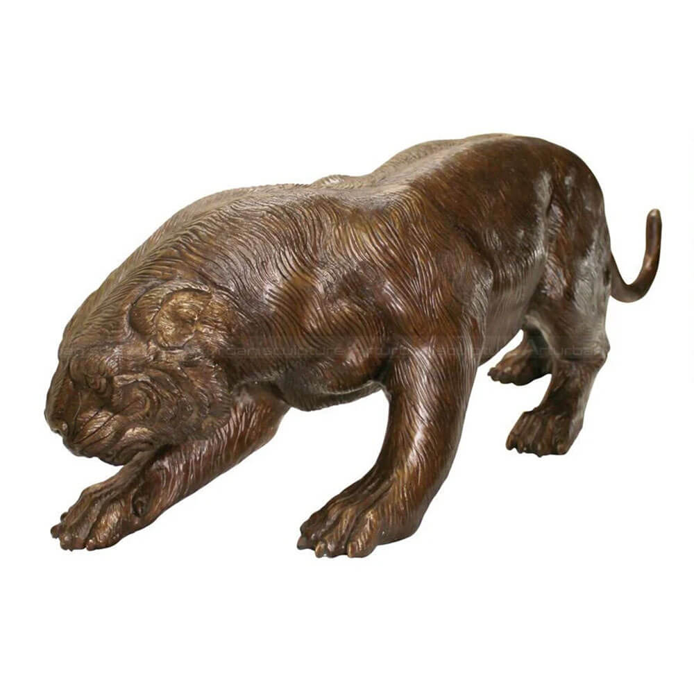 Prowling Tiger Statue