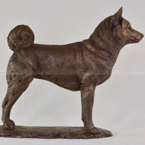 Shiba Inu Sculpture