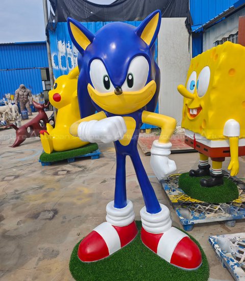 Sonic the Hedgehog Sculpture