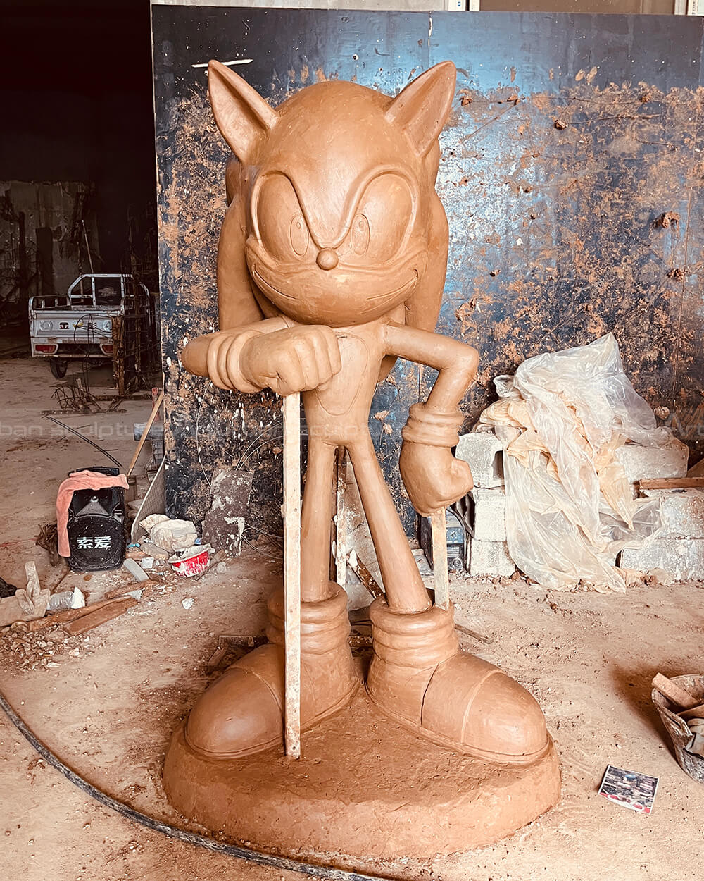 Sonic the Hedgehog Sculpture