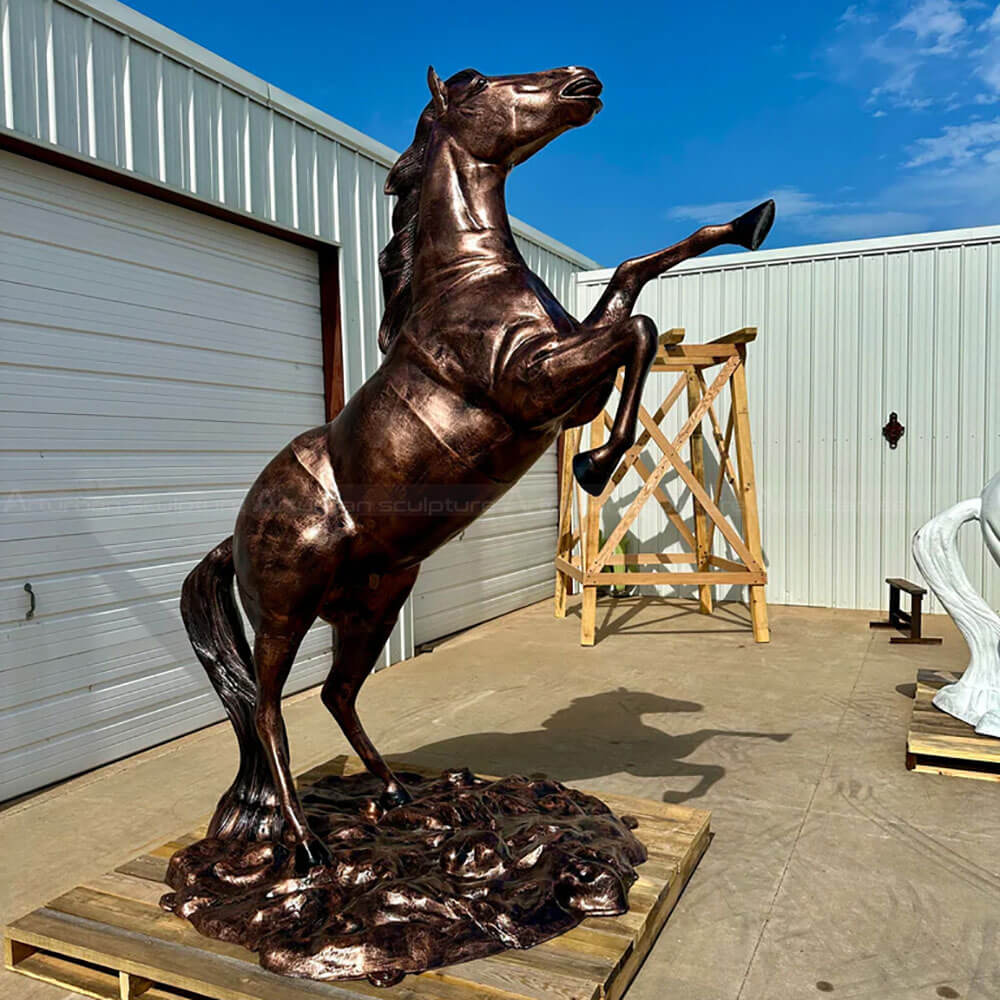 Stallion Horse Statue