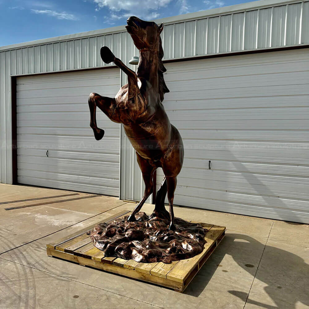 Stallion Horse Statue