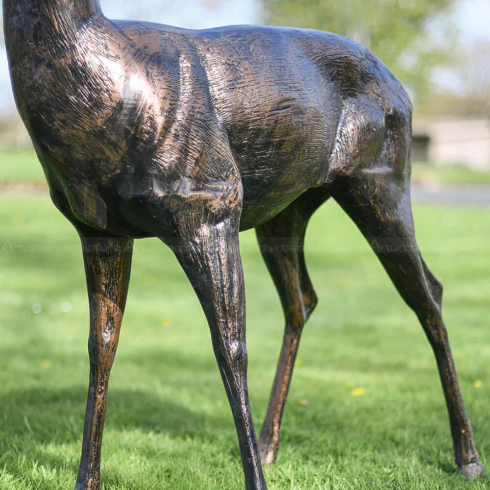 Standing Deer Statue