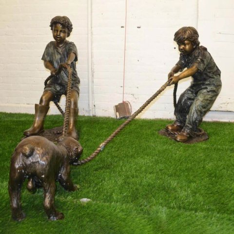 Tug of War Sculpture