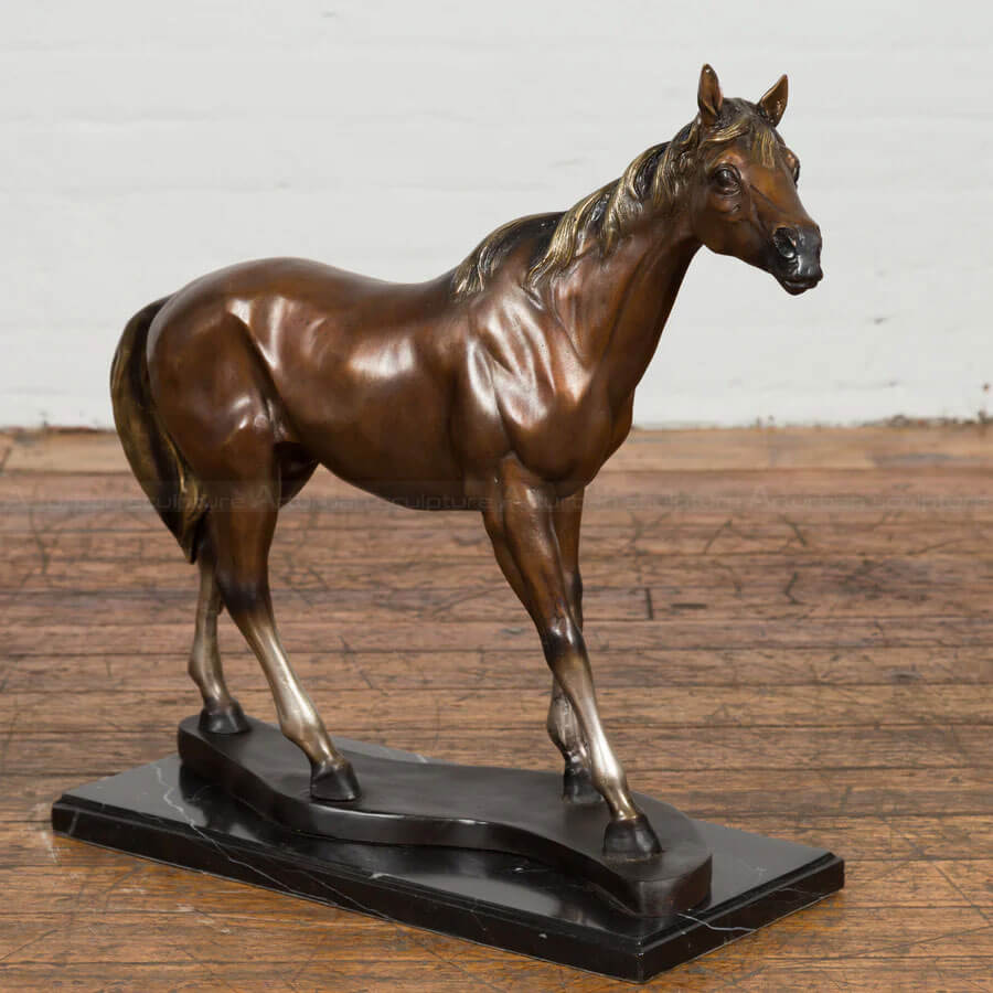 Western Horse Sculpture