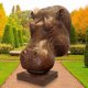 hippo head sculpture