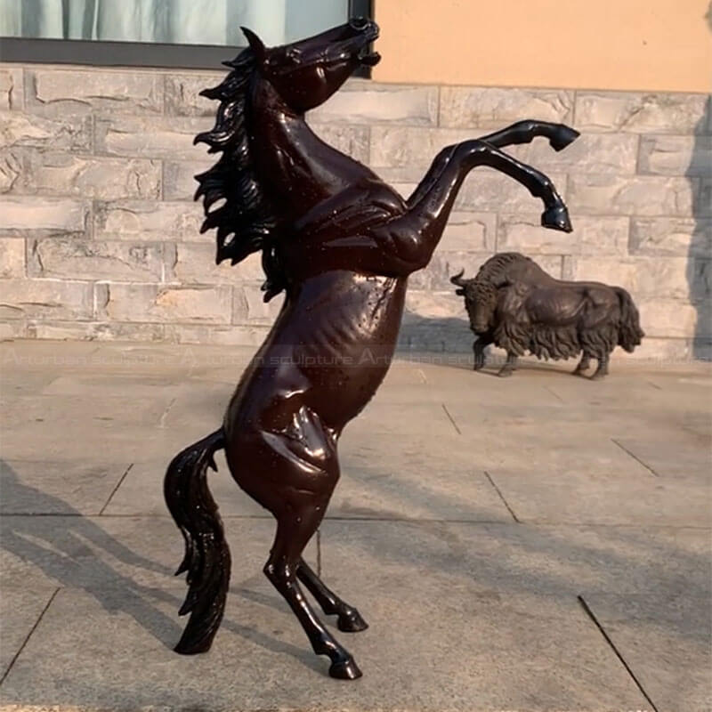 horse statue with wings