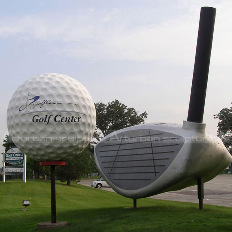 golf ball sculpture