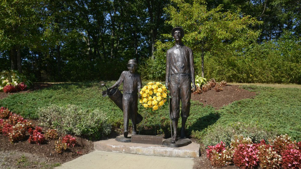 francis ouimet statue