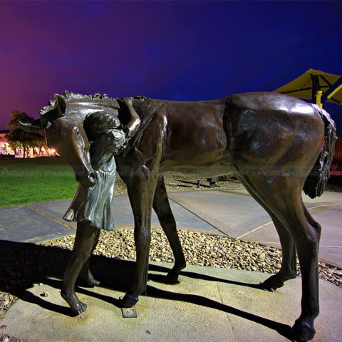 First Love Horse Statue