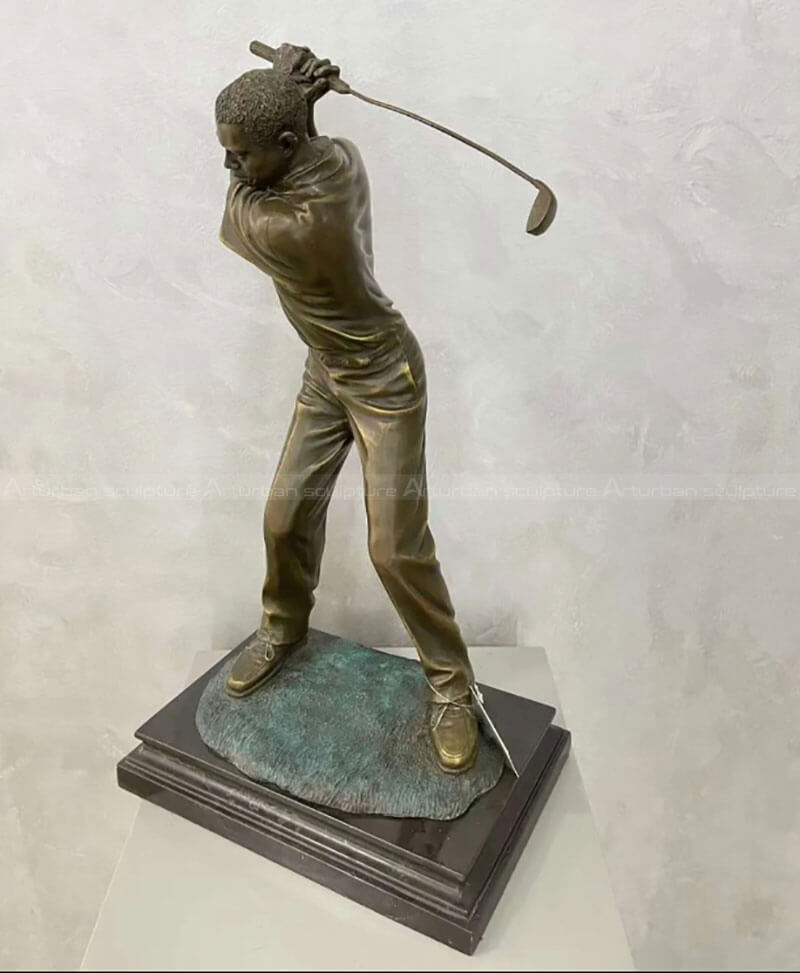 Golfer Statues