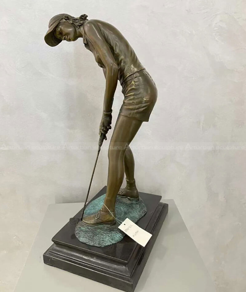 Golfer Statues