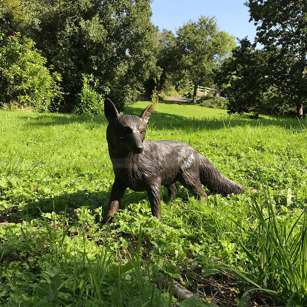 Life Size Fox Statue