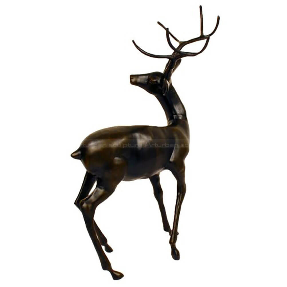 Life Size Stag Statue