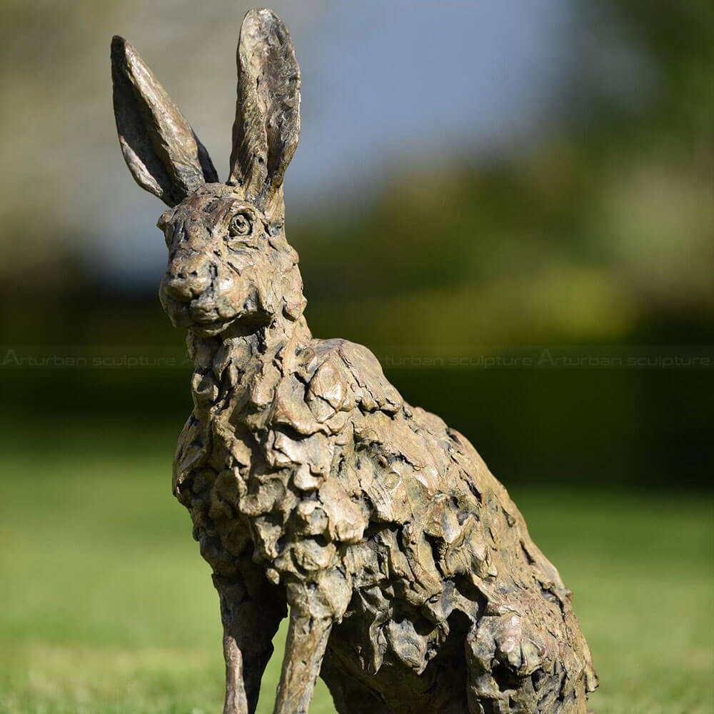 Sitting Hare Sculpture