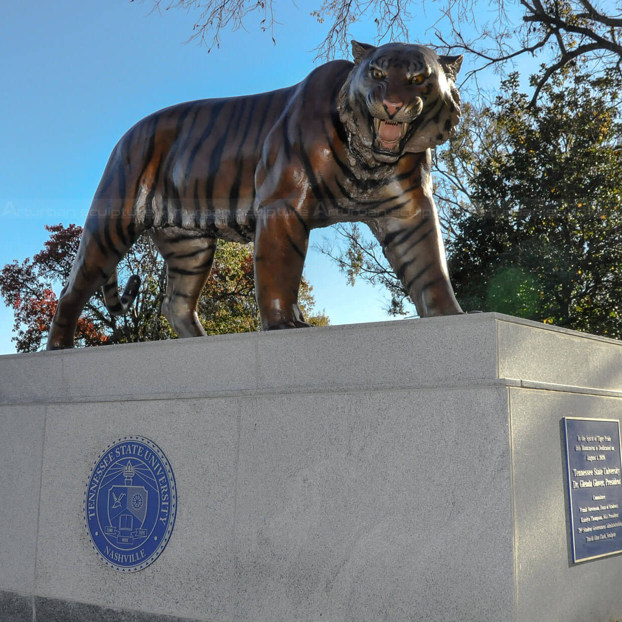 Tiger Outdoor Statue